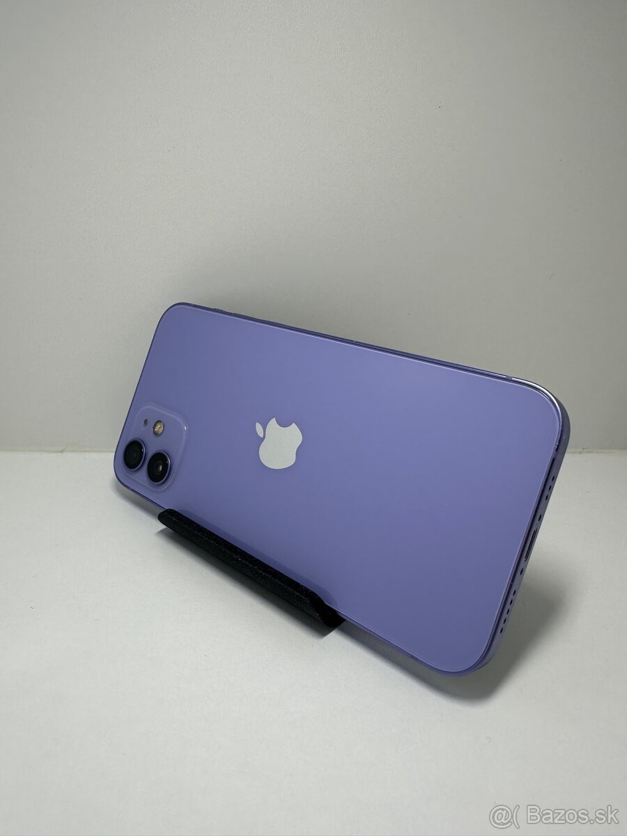 iPhone 12 128GB PURPLE - 100% BATÉRIA - 4