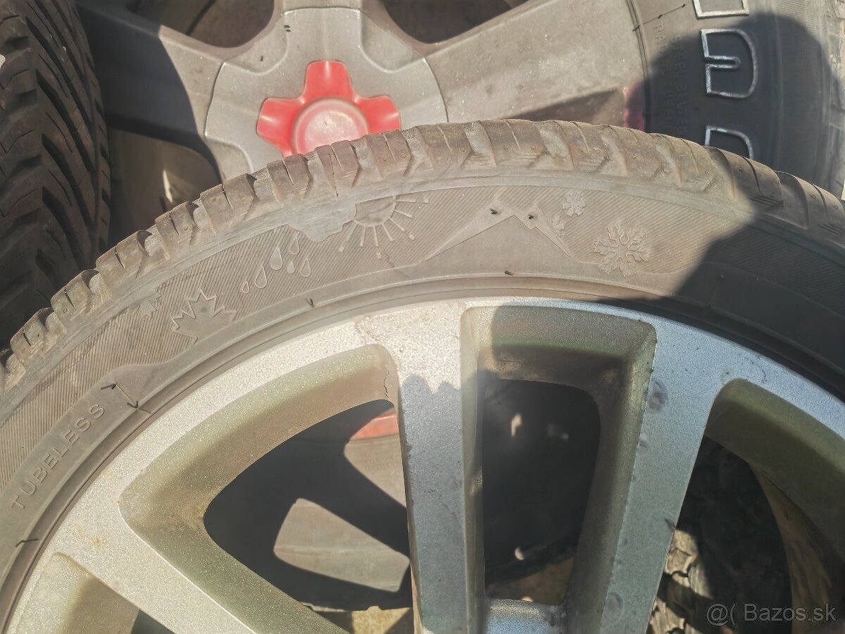 Predám Pneu+disky 225/45 R17 - 4