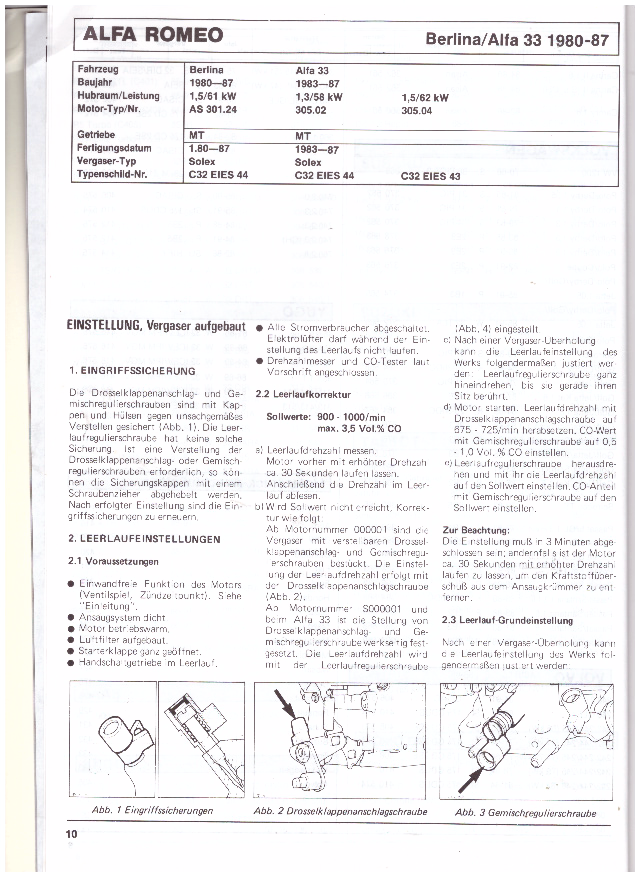 AUTODATA VERGASERHANBUCH 1991 - 4