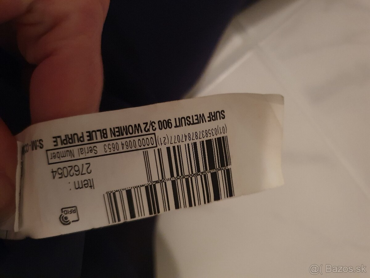 OLAIAN kombineza na surf 900 neoprén 3/2 mm - 4