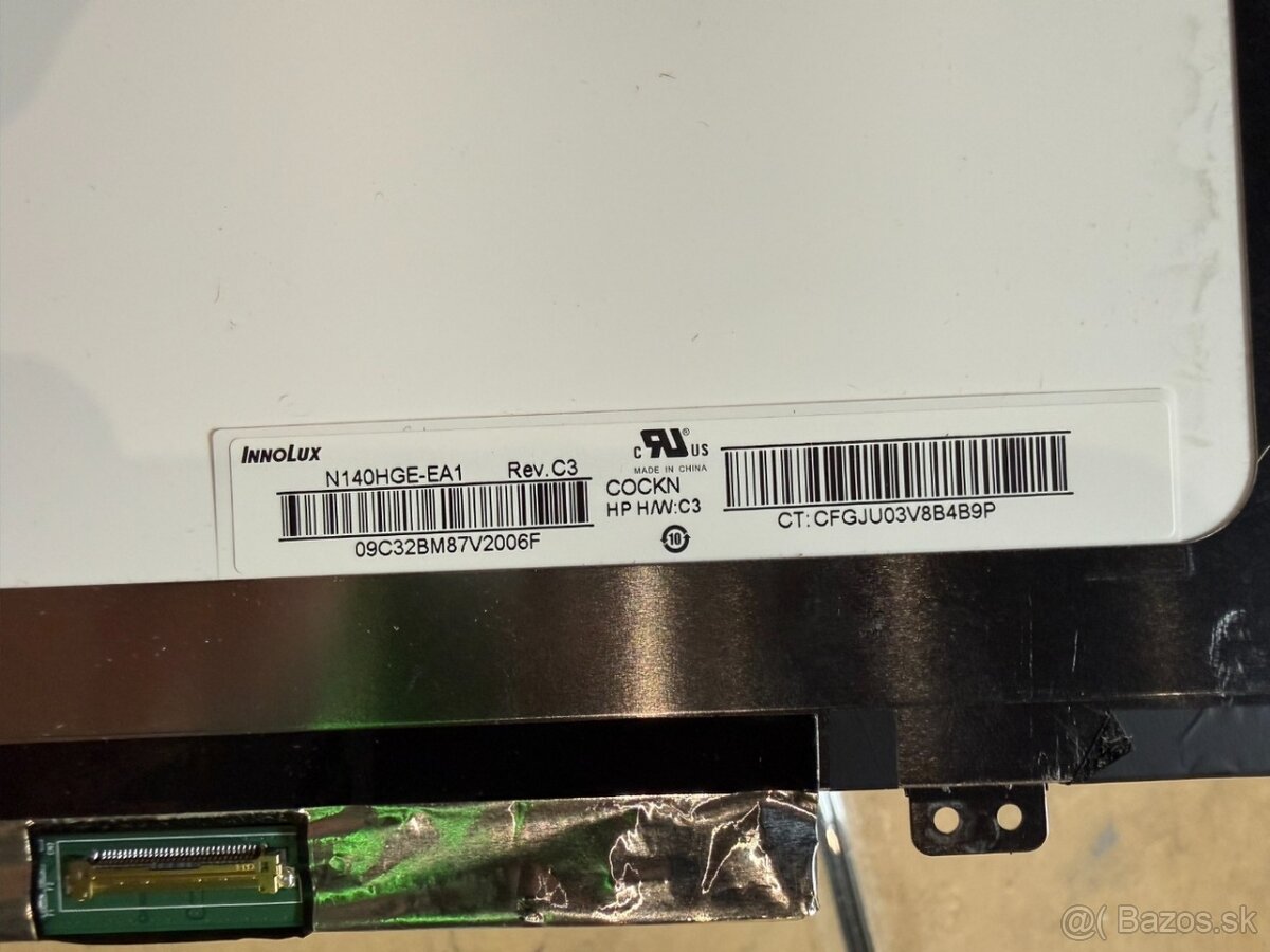 LCD panel Innolux N140HGE-EA1 Rev.C3 – 14" HD+ 1600×900 - 4
