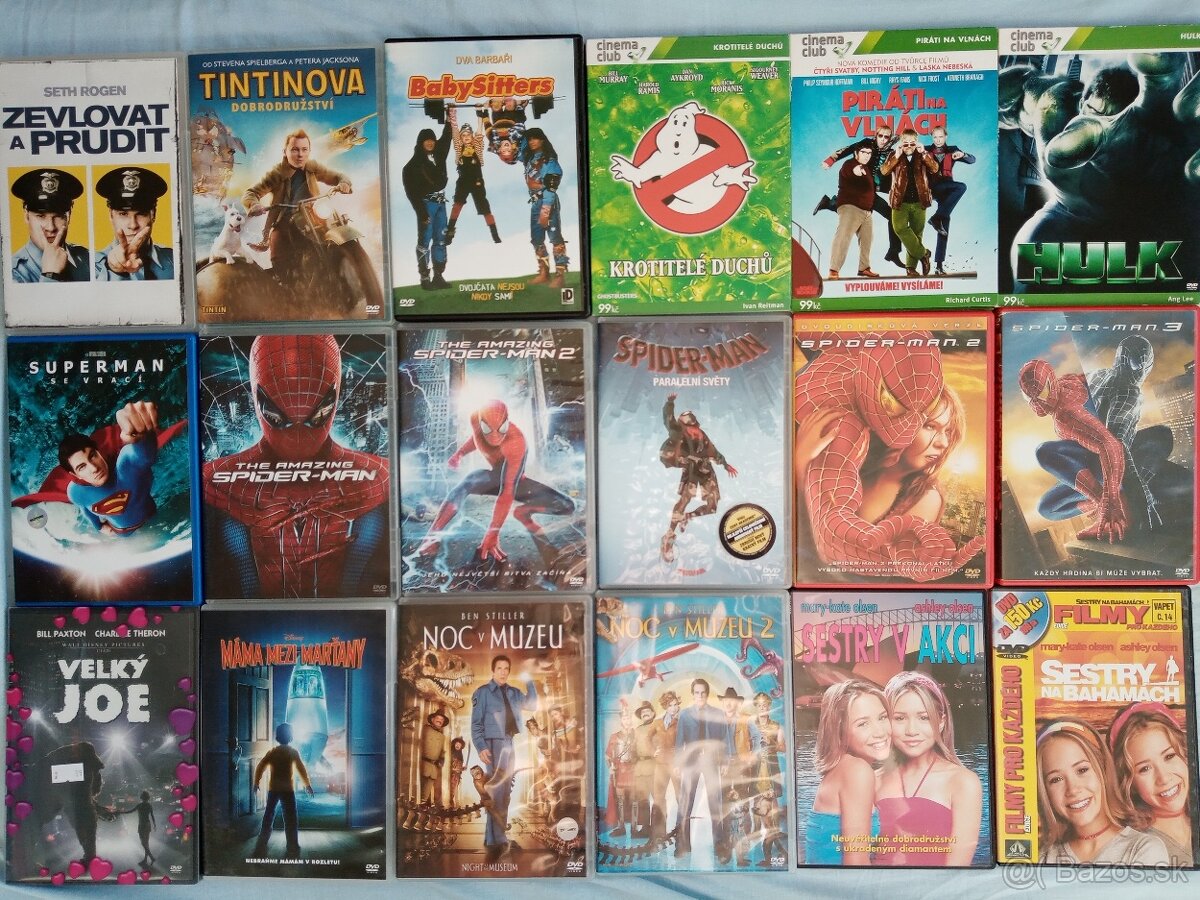 200 orig.DVD horror,akce,komedie,detske od 3 euro - 4