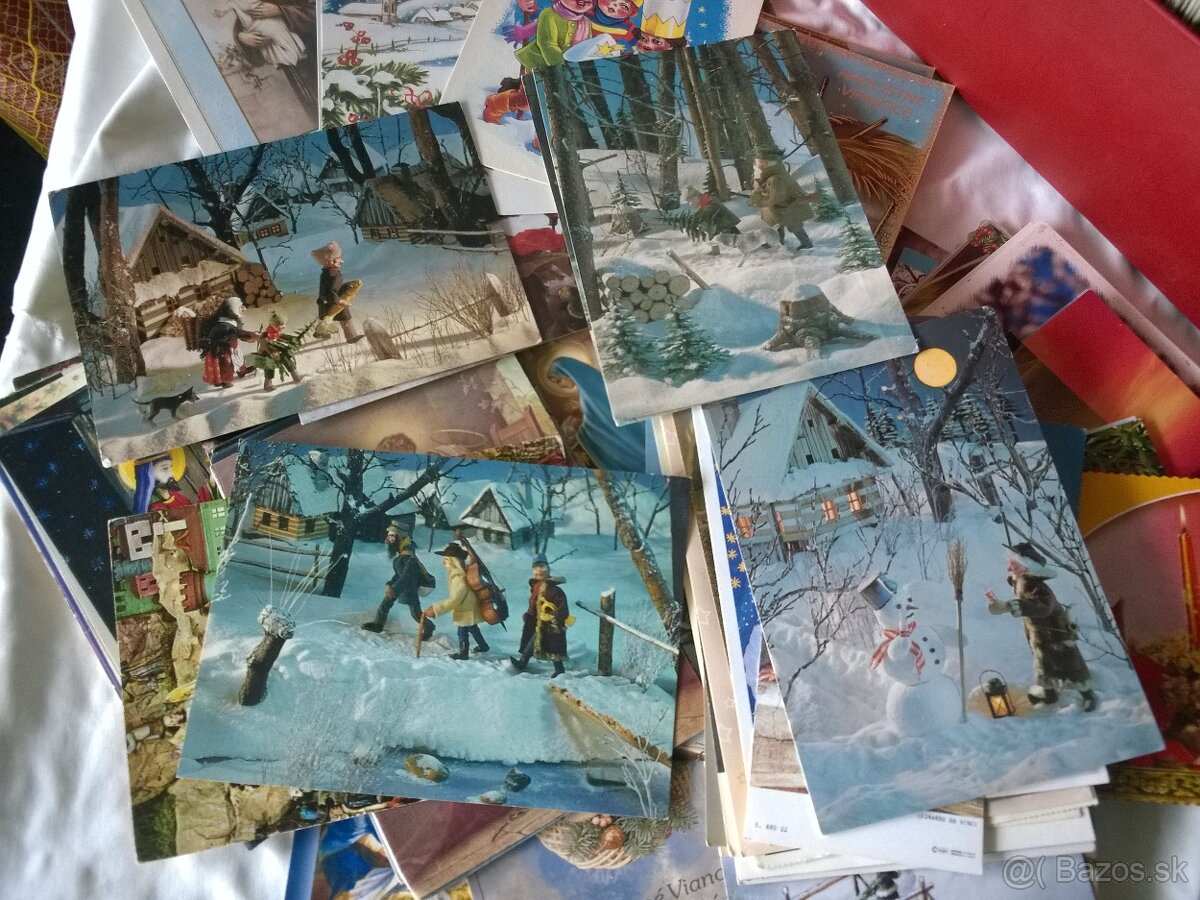 Vianočné pohľadnice - 400kusov - 4