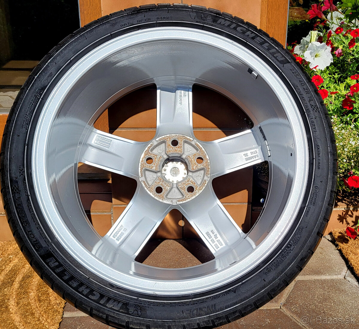 alu R18 5x112, orig. VW Group /Seat, VW, Škoda/ pneu 225/40 - 4