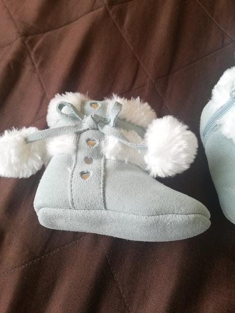 Teplučké detské čižmičky - capačky veľkosť 19 - 4