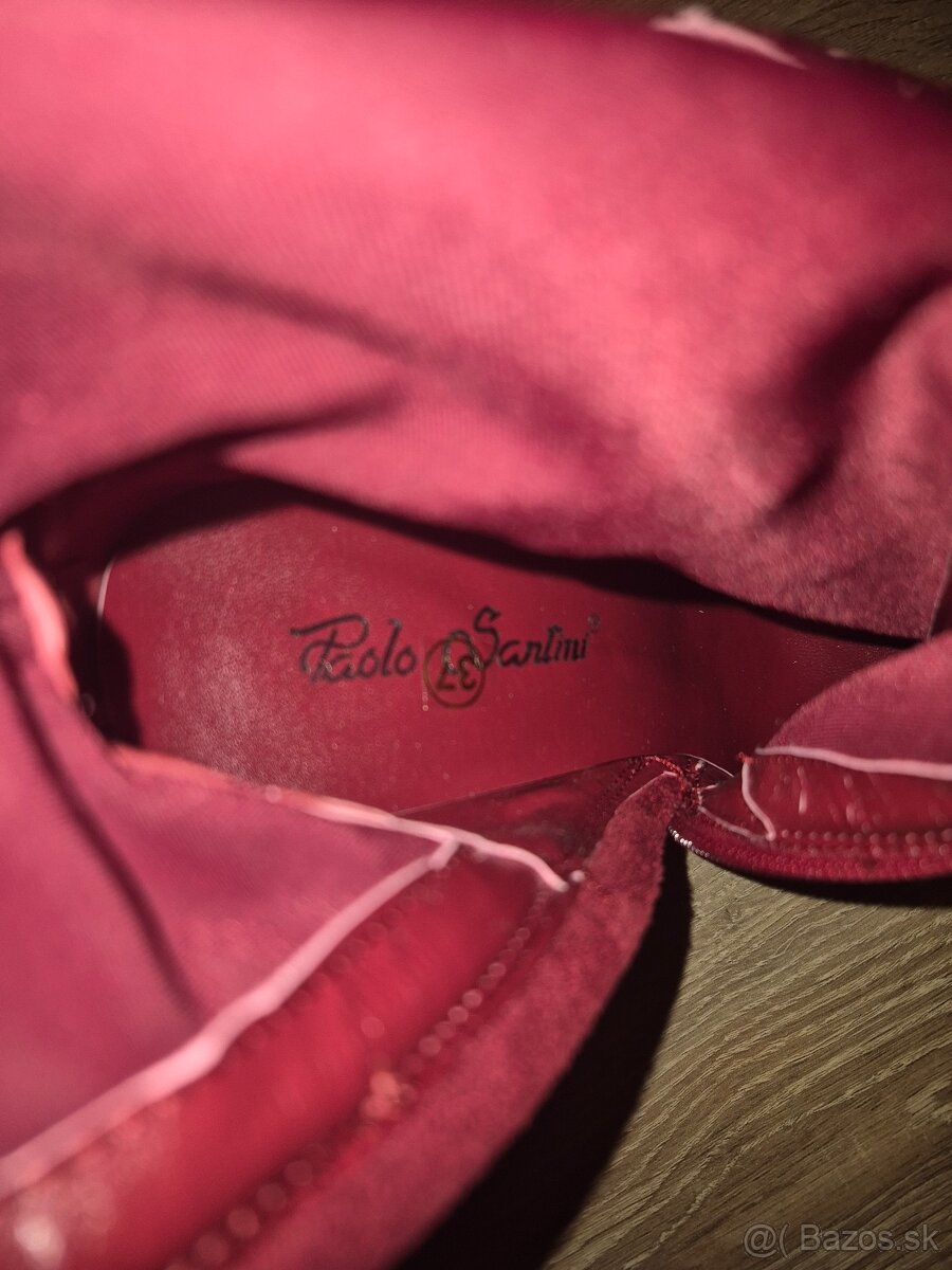 Elegantne bordove cizmy - 4