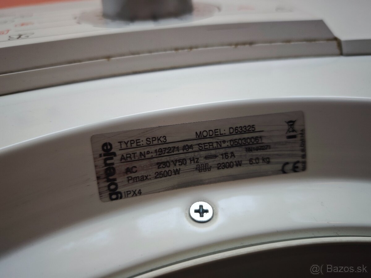 Sušička nefunkčná / náhradné diely - 4