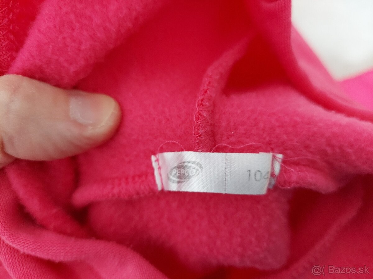 dievčenská mikina (104 cm) - 4