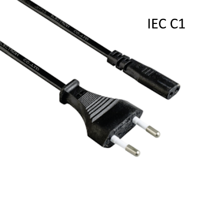 Predám napájacie káble IEC C13 - Schuko a IEC C7, C5 a C1 - 4