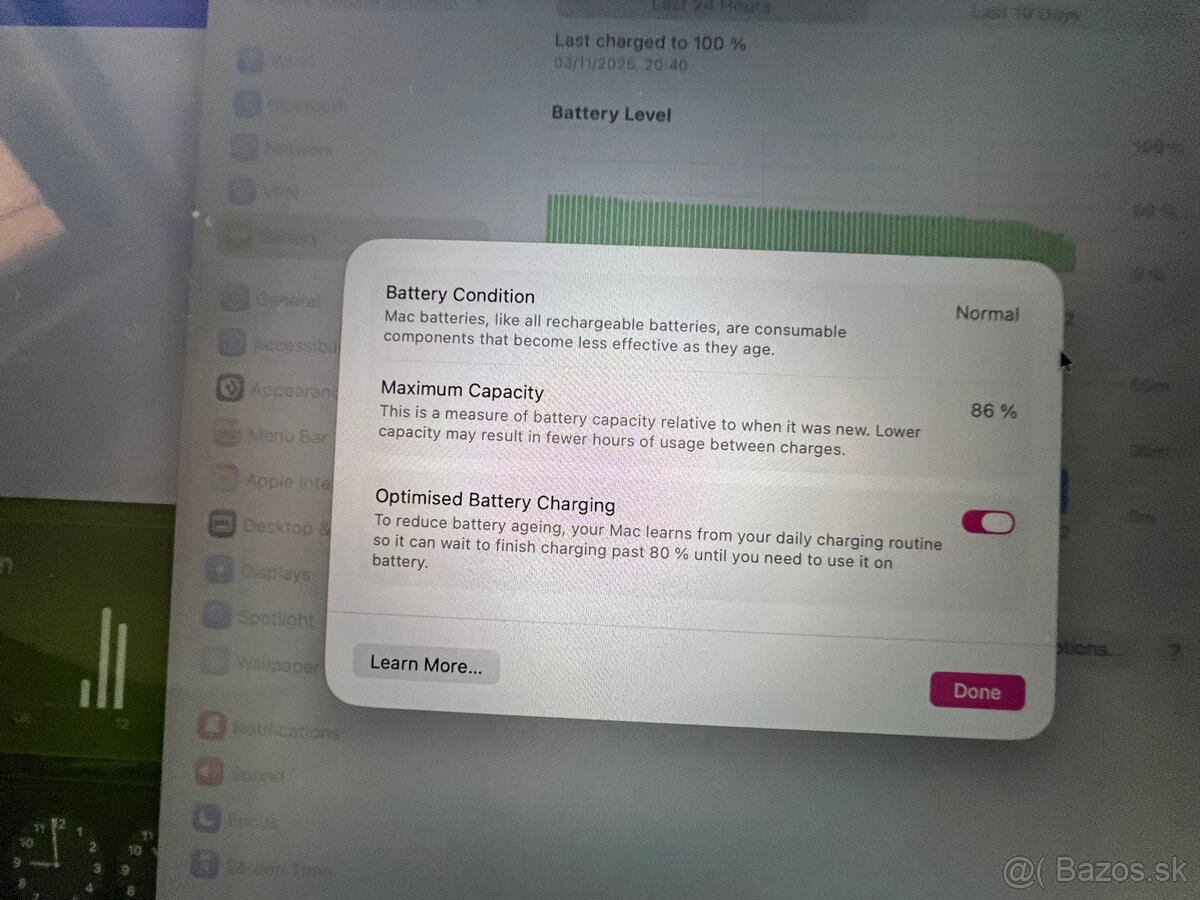 Macbook Air 13" M1 Strieborný SK - 4