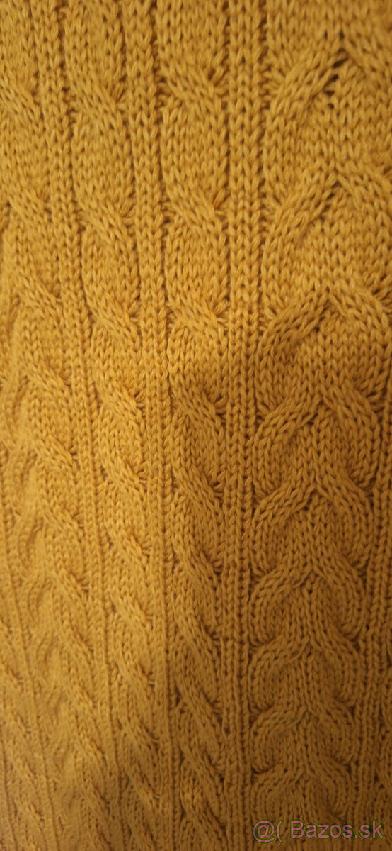 Dámske pletené šaty( predĺžený pulóver) - 4