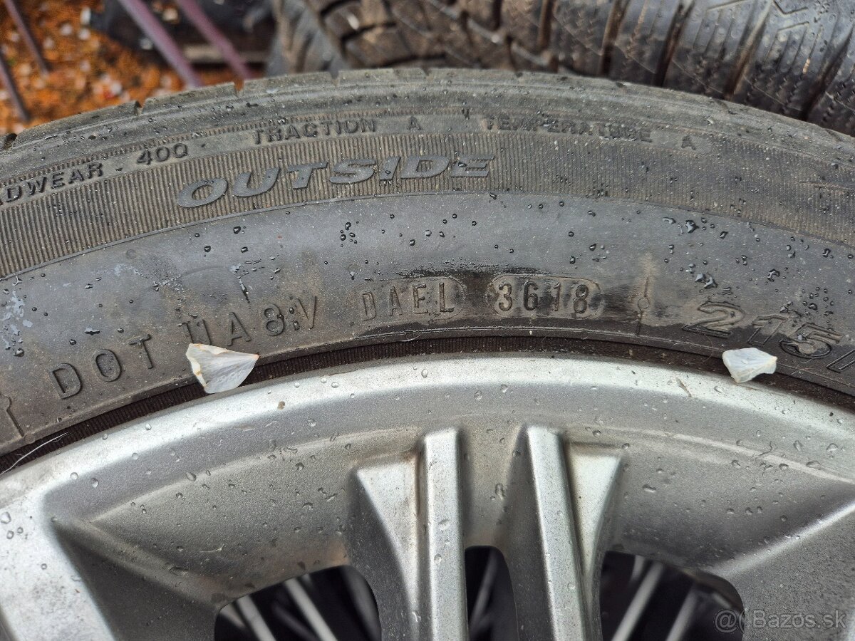 Hyundai Kona letne kolesa a pneu 215/55 R17 - 4