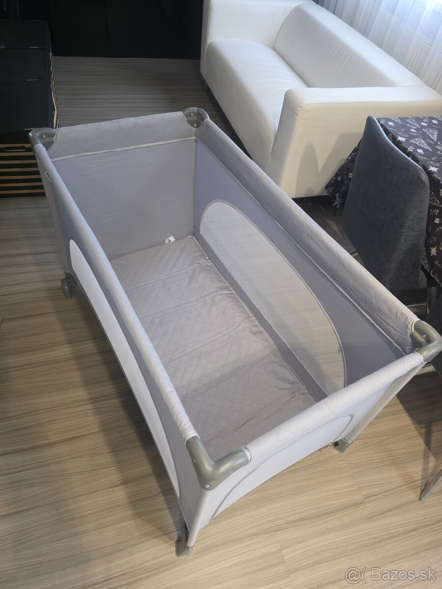 Cestovná postieľka + matrac + plachty - 4