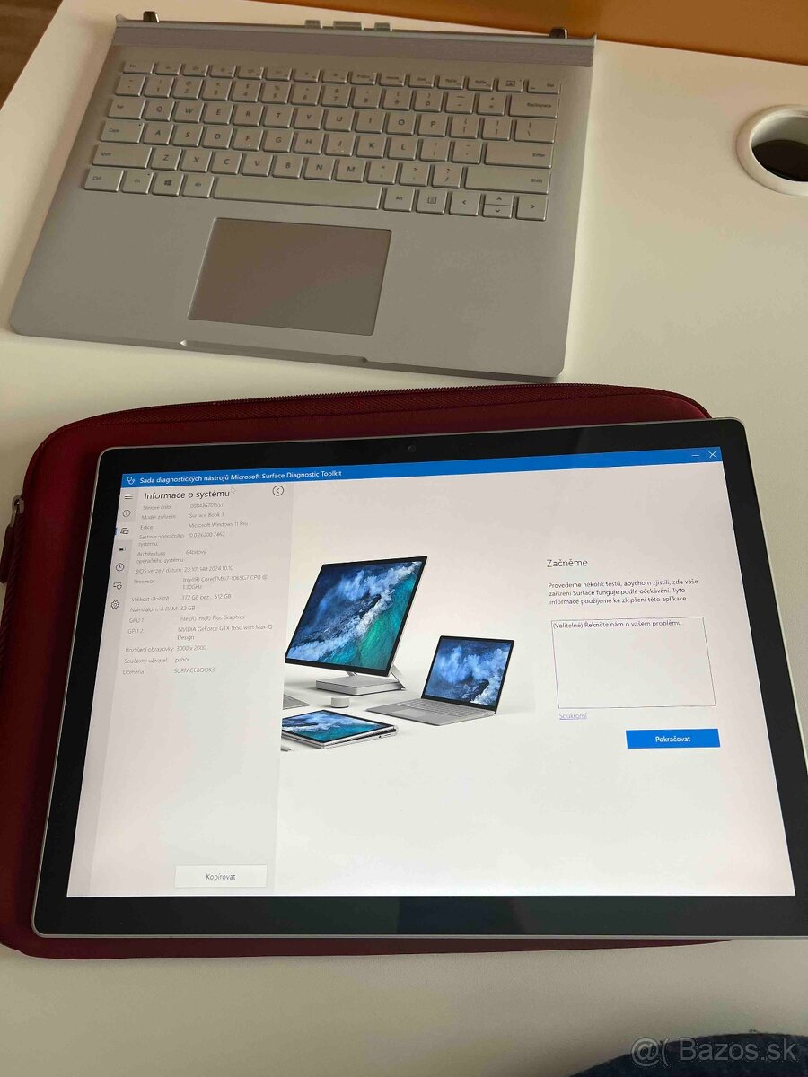 💻 Microsoft Surface Book 3 | i7 | 32 GB RAM | 512 GB SSD | - 4