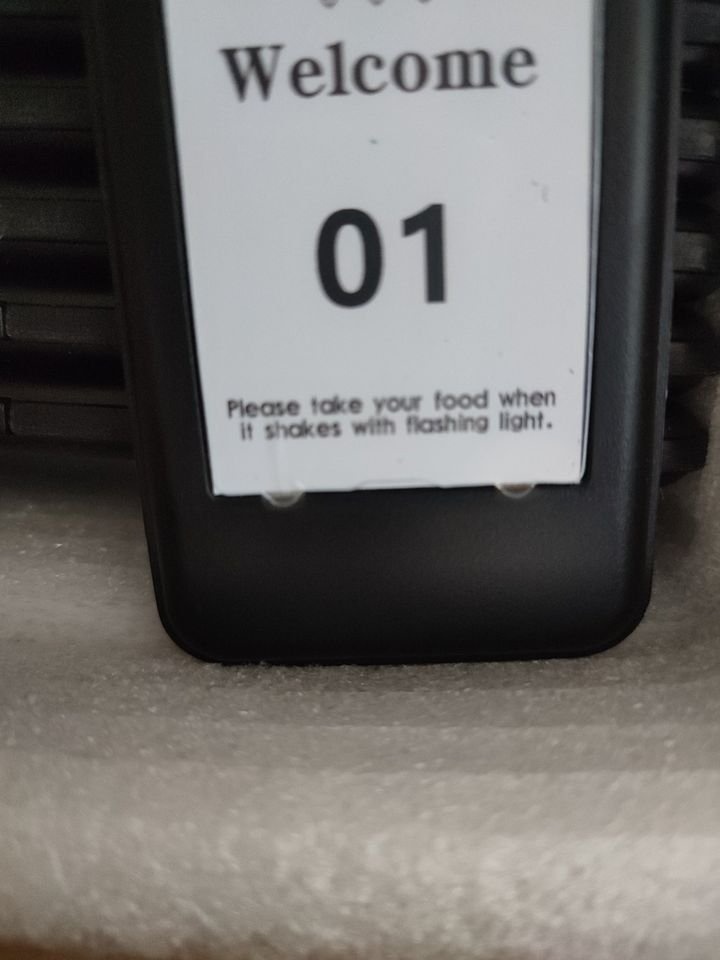 Restaurační pager jednotka + 16 karet - 4