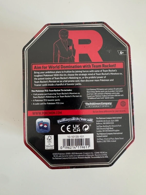 Team Rocket Tins: Persian ex - 4
