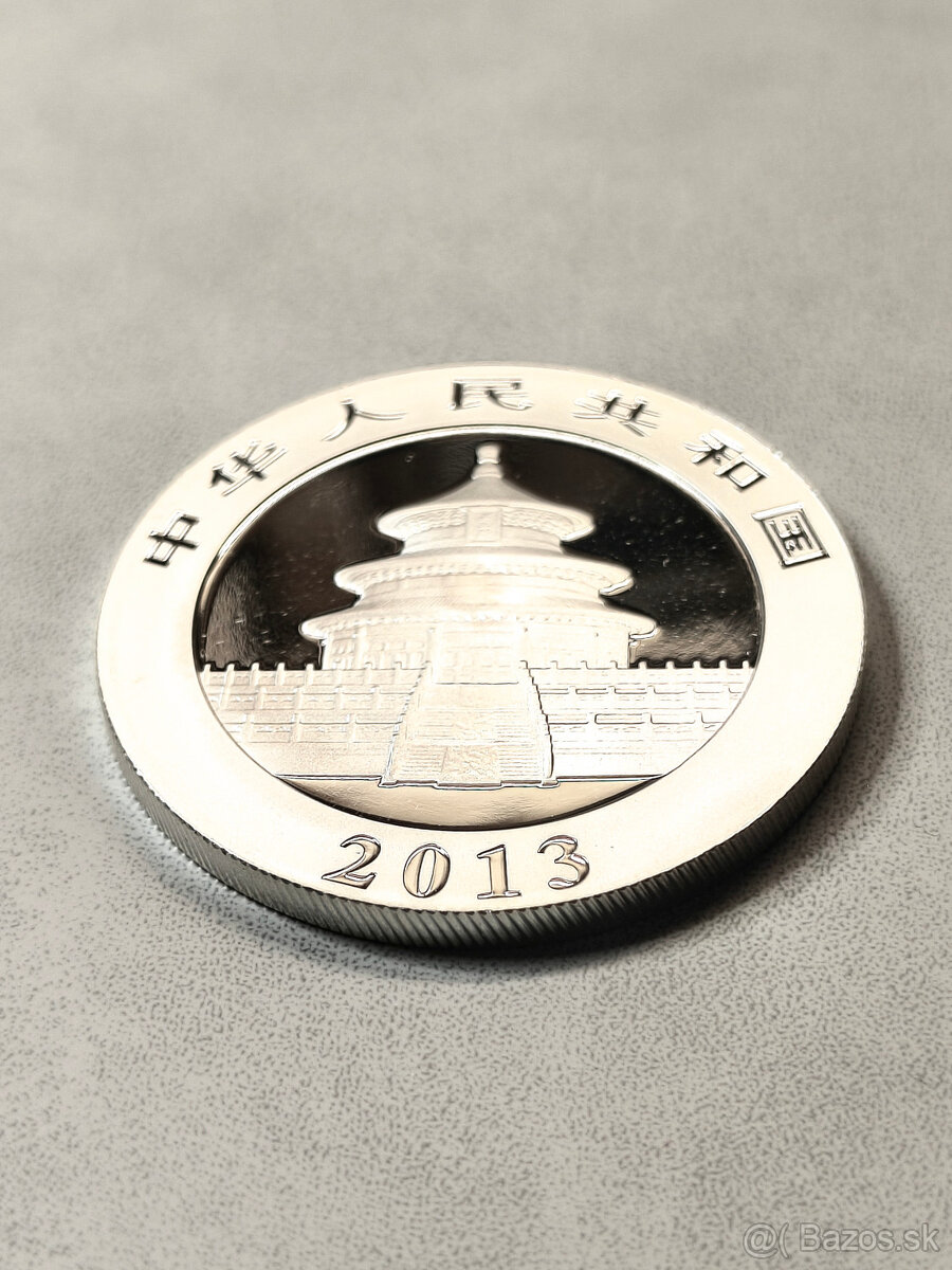 Strieborná minca Panda 2013, 1oz , 999 - 4