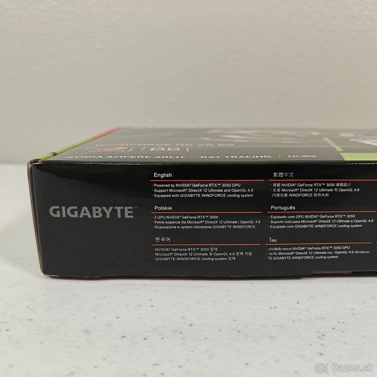 Nová grafika GIGABYTE GeForce RTX 3050 WINDFORCE OC V2 6G - 4