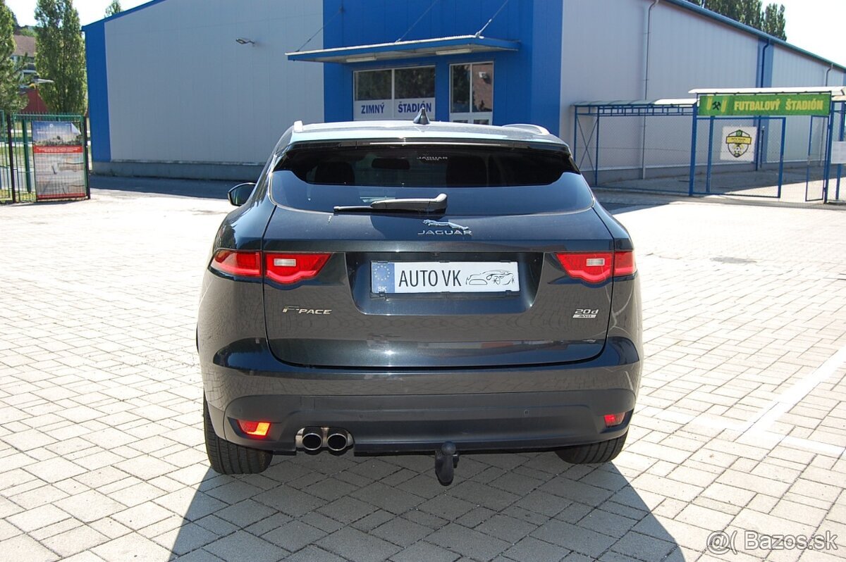 Jaguar F-PACE 2,0 d, 4/2017, automat 4x4