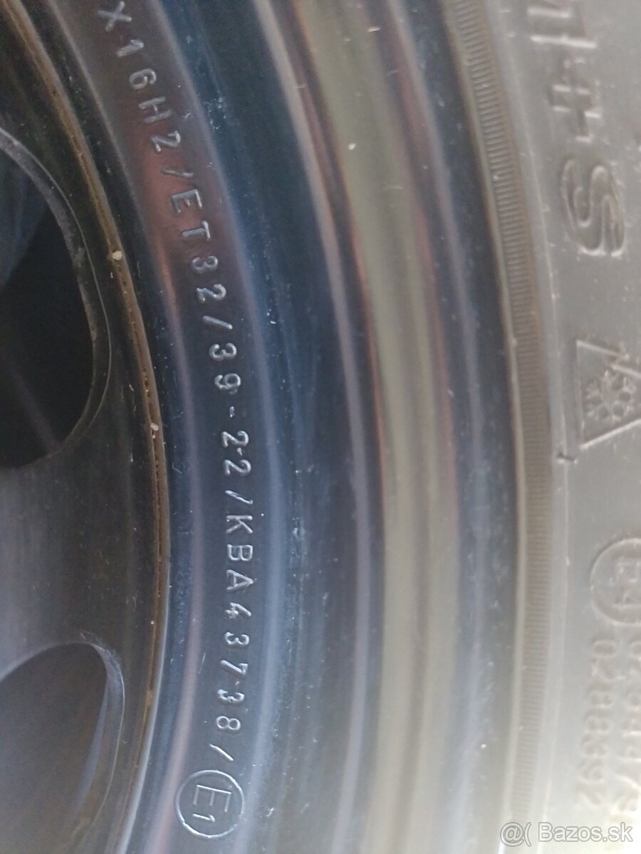 4 x 108, 215/60 R16 ZIMNÁ SADA - ZÁNOVNÉ KOLESÁ - 4