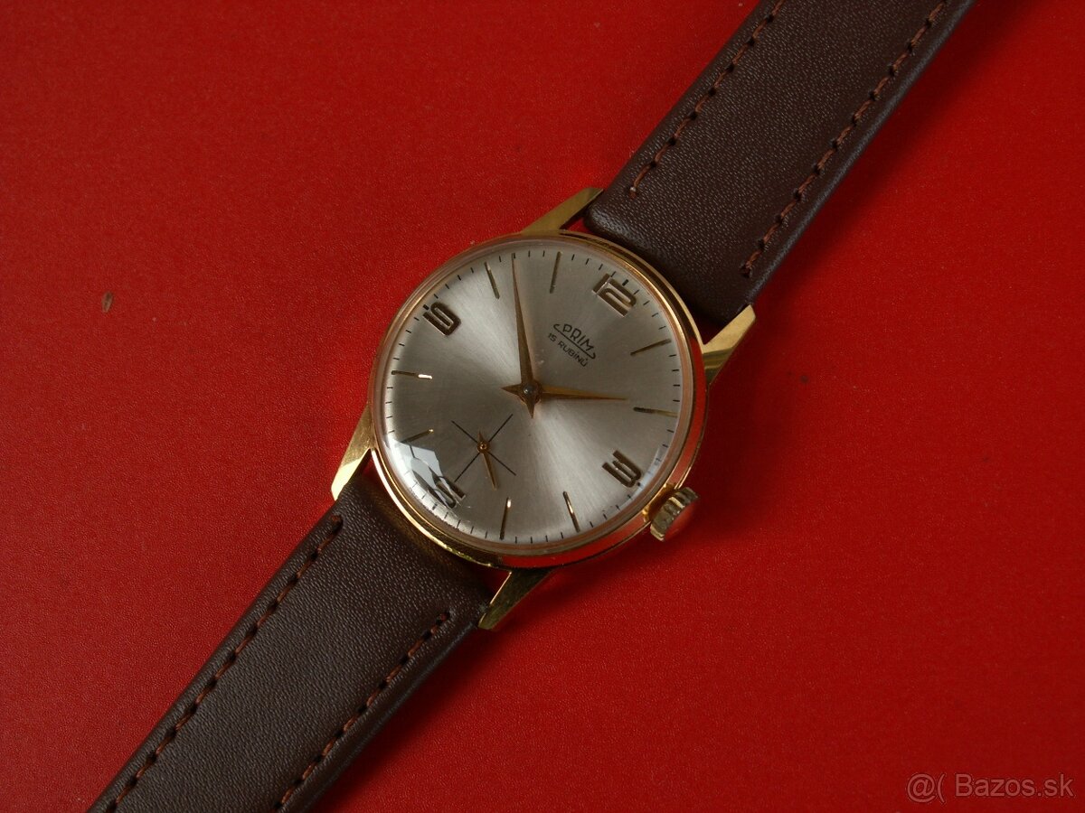 Hodinky Prim Sunburst Gold. - 4