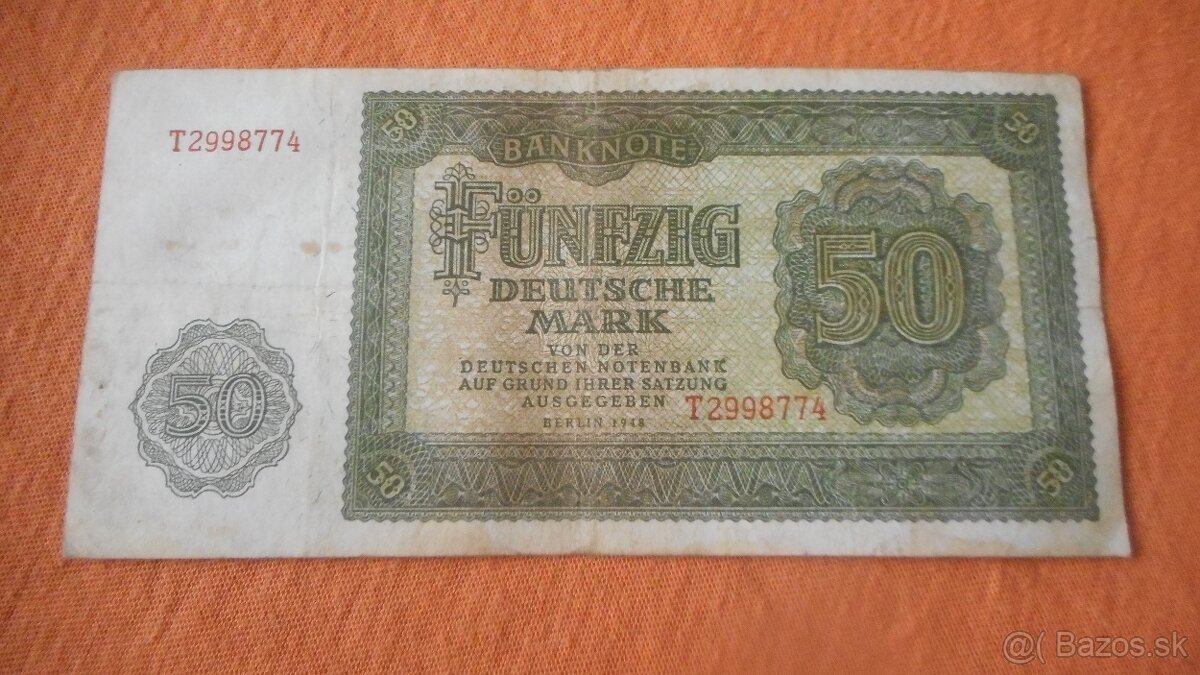 Bankovky - Nemecko 8 - 4