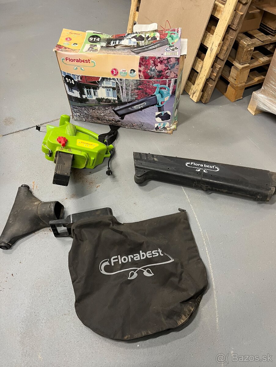 Predám vysávač (a fúkač) lístia FloraBest - 4