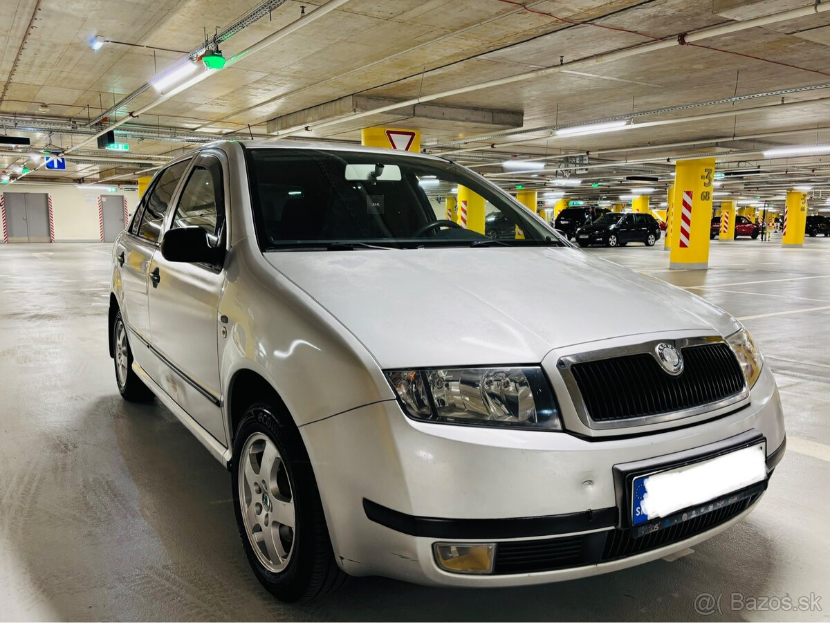 Skoda Fabia 1.4mpi 50kw, r.v.: 2002, 2xkluc - 4