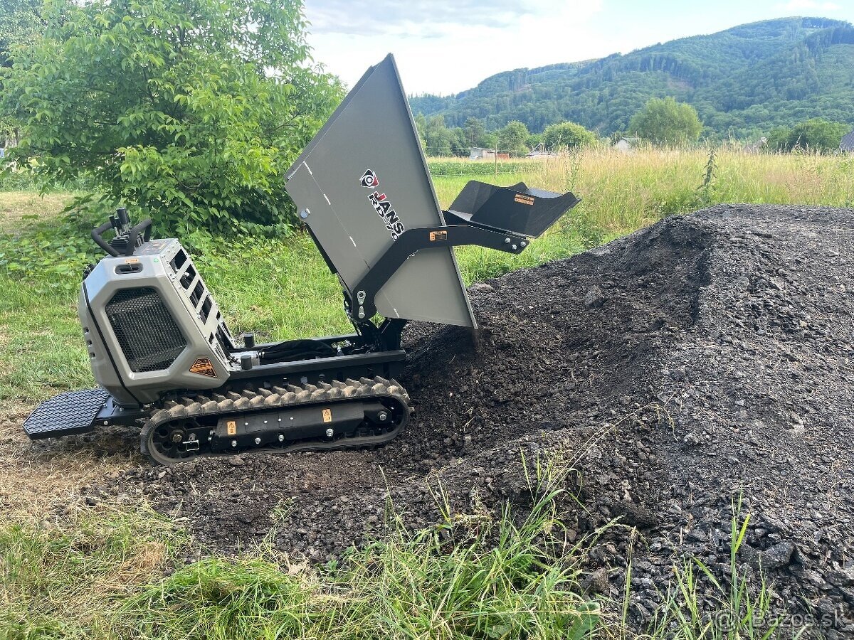 Minidumper na prenájom Sobrance a okolie - 4