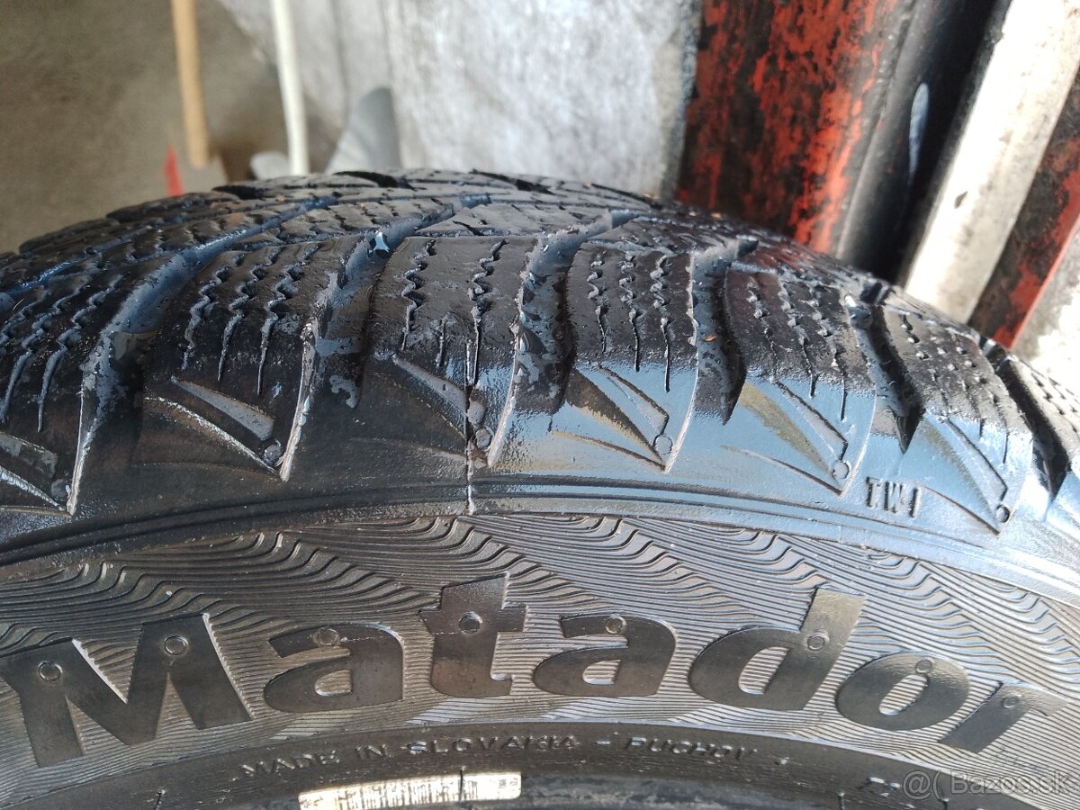 2x zimné pneumatiky 185/60 r14 - 4