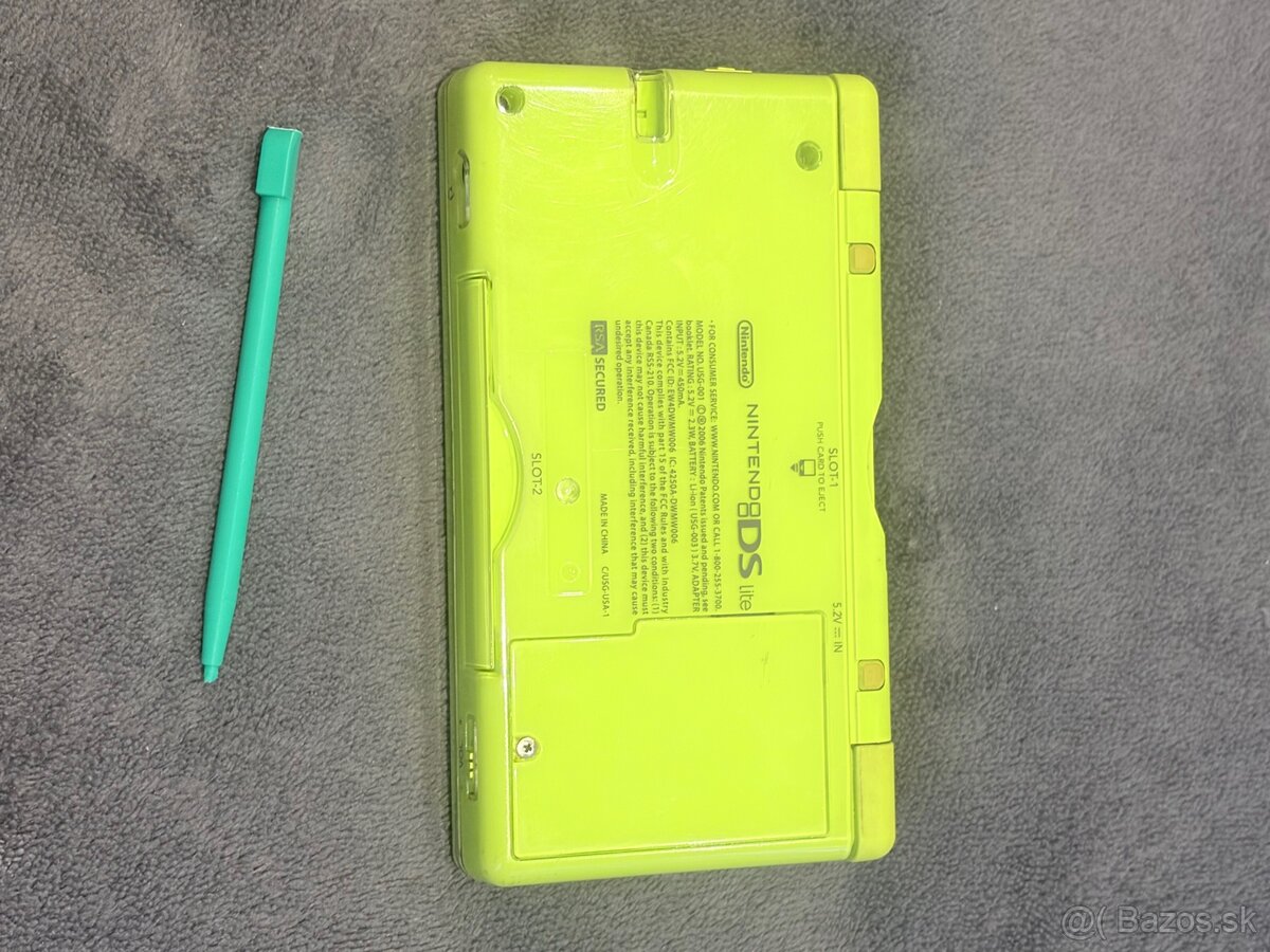 Nintendo DS Lite (Lime Green, US verzia) - 4