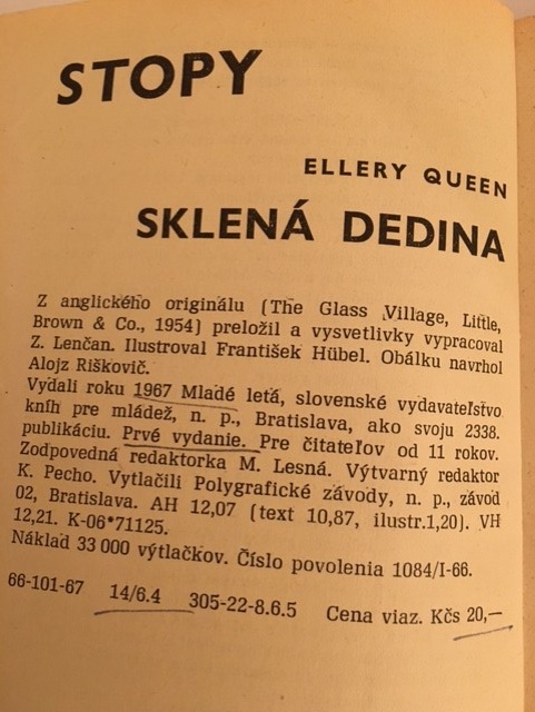 Knihy edície STOPY -Mladé letá- 2 ks - 4