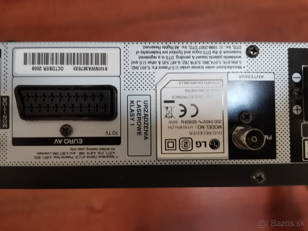 Predám domáce kino LG - 4