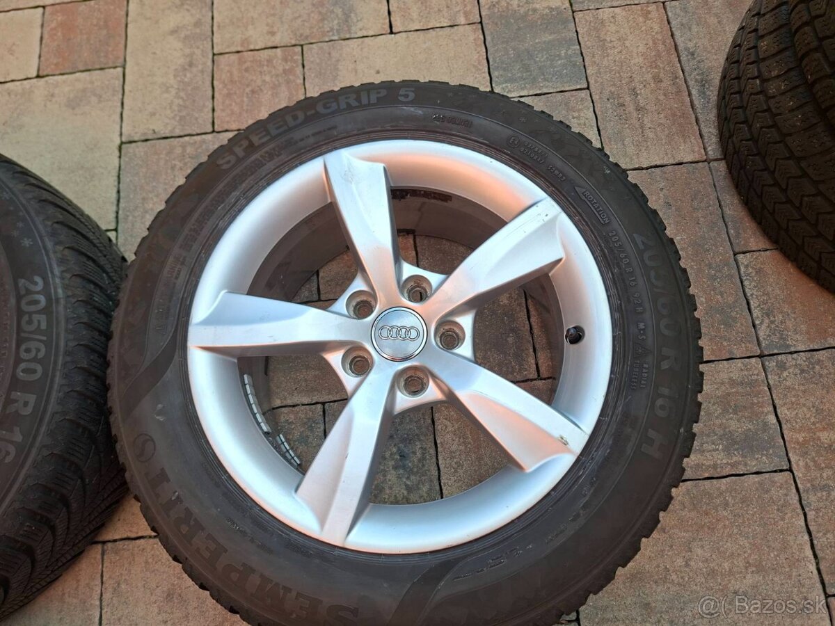 Originálne hlinikove disky Audi R16, 5x112 - 4