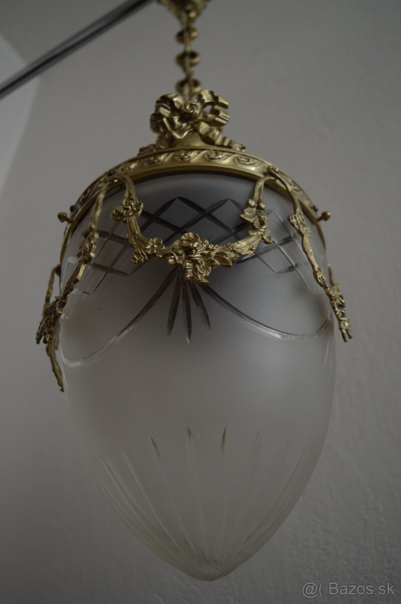 Bronzový luster I - 4