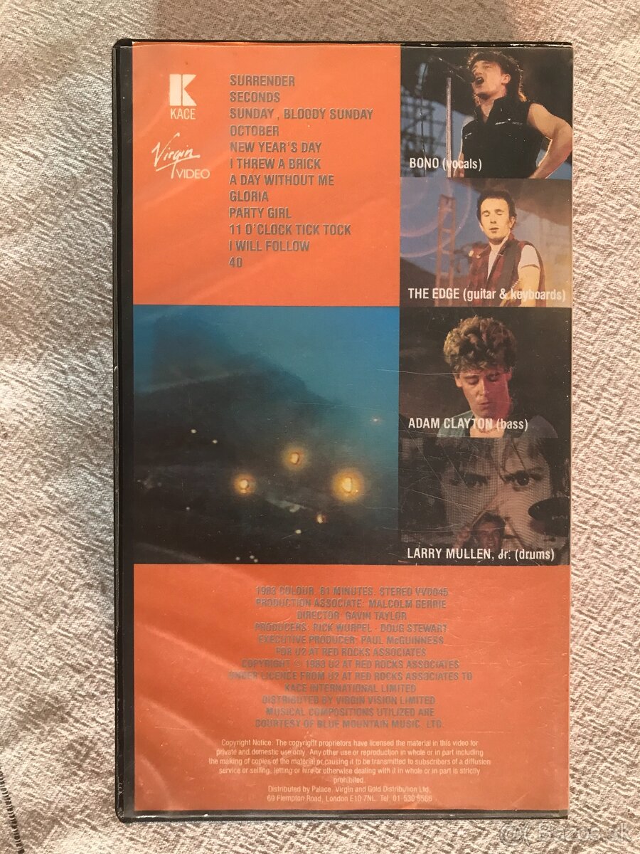 VHS U2, Cher. - 4