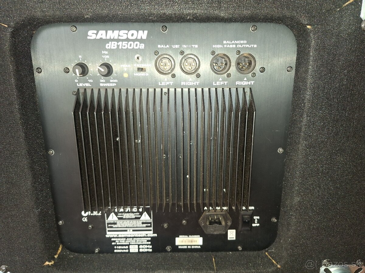 Predám aktívny subwoofer - 4