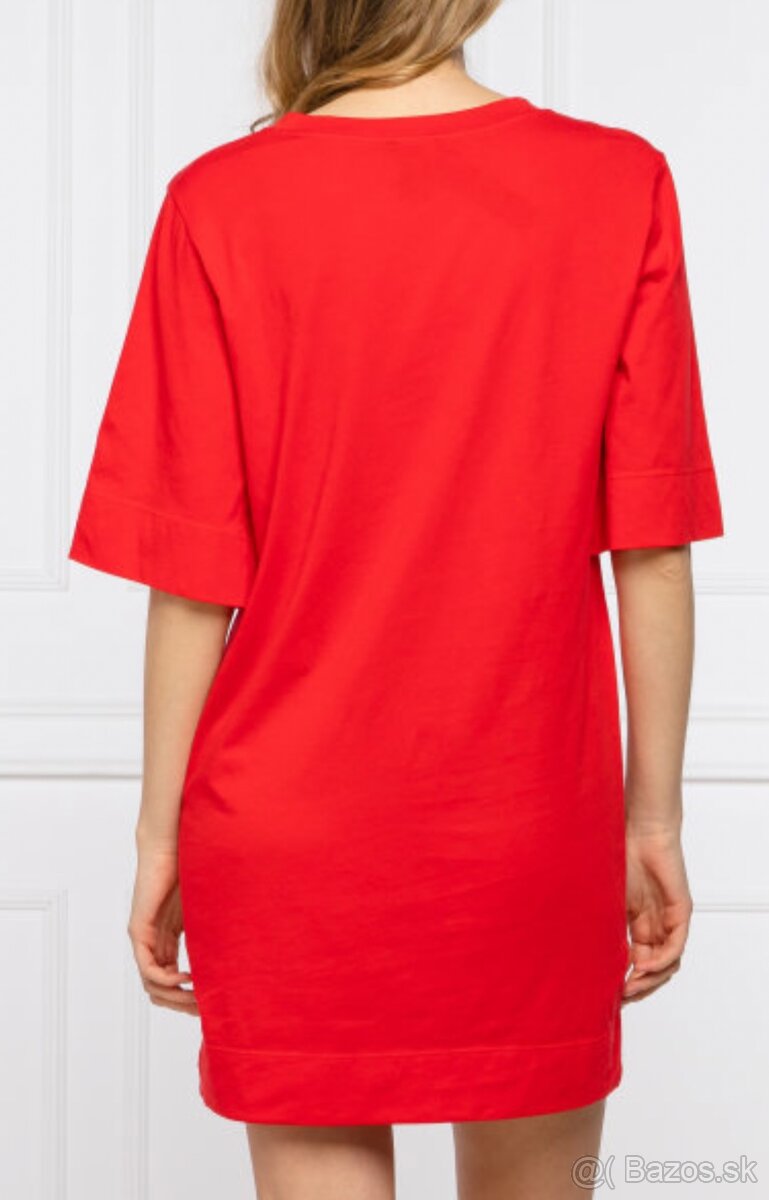 Emporio Armani šaty M červené - 4