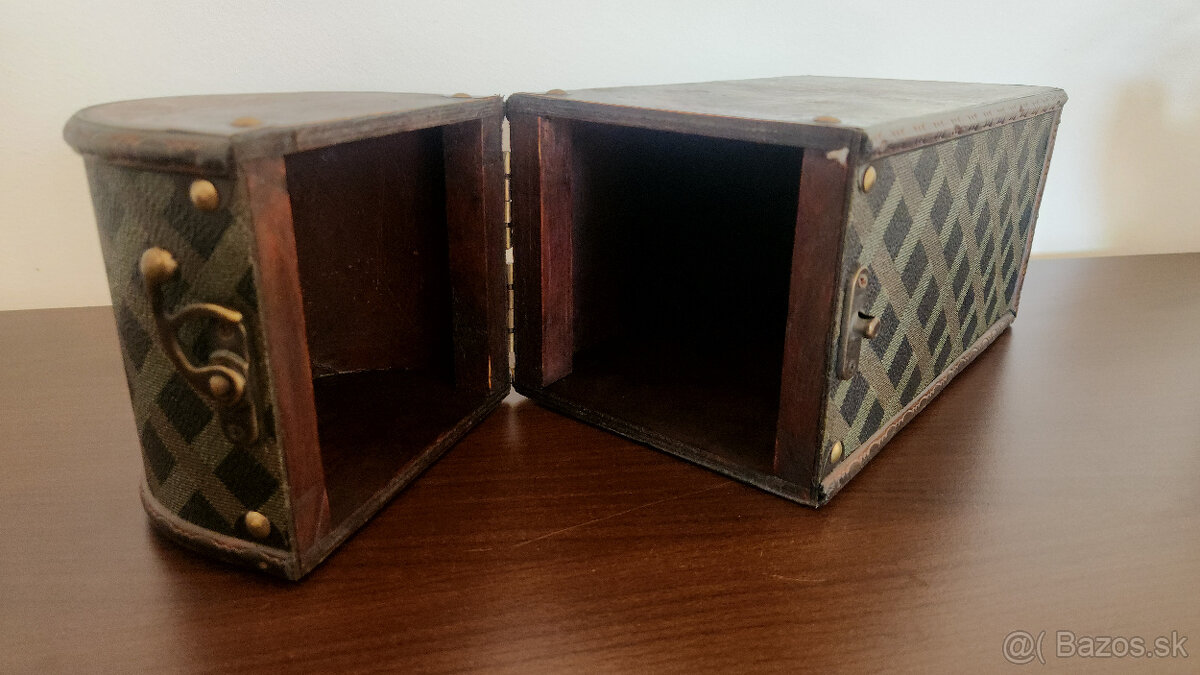 Vintage drevený box - 4