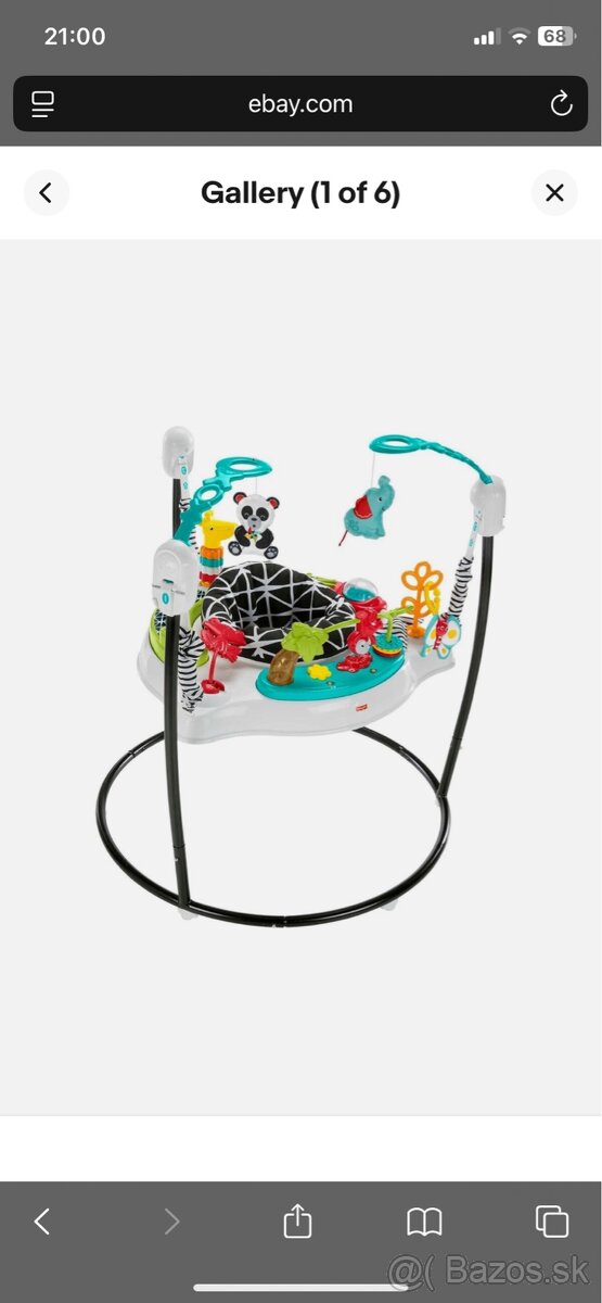 Fisher-Price Jumperoo – vo výbornom stave, ako nové - 4