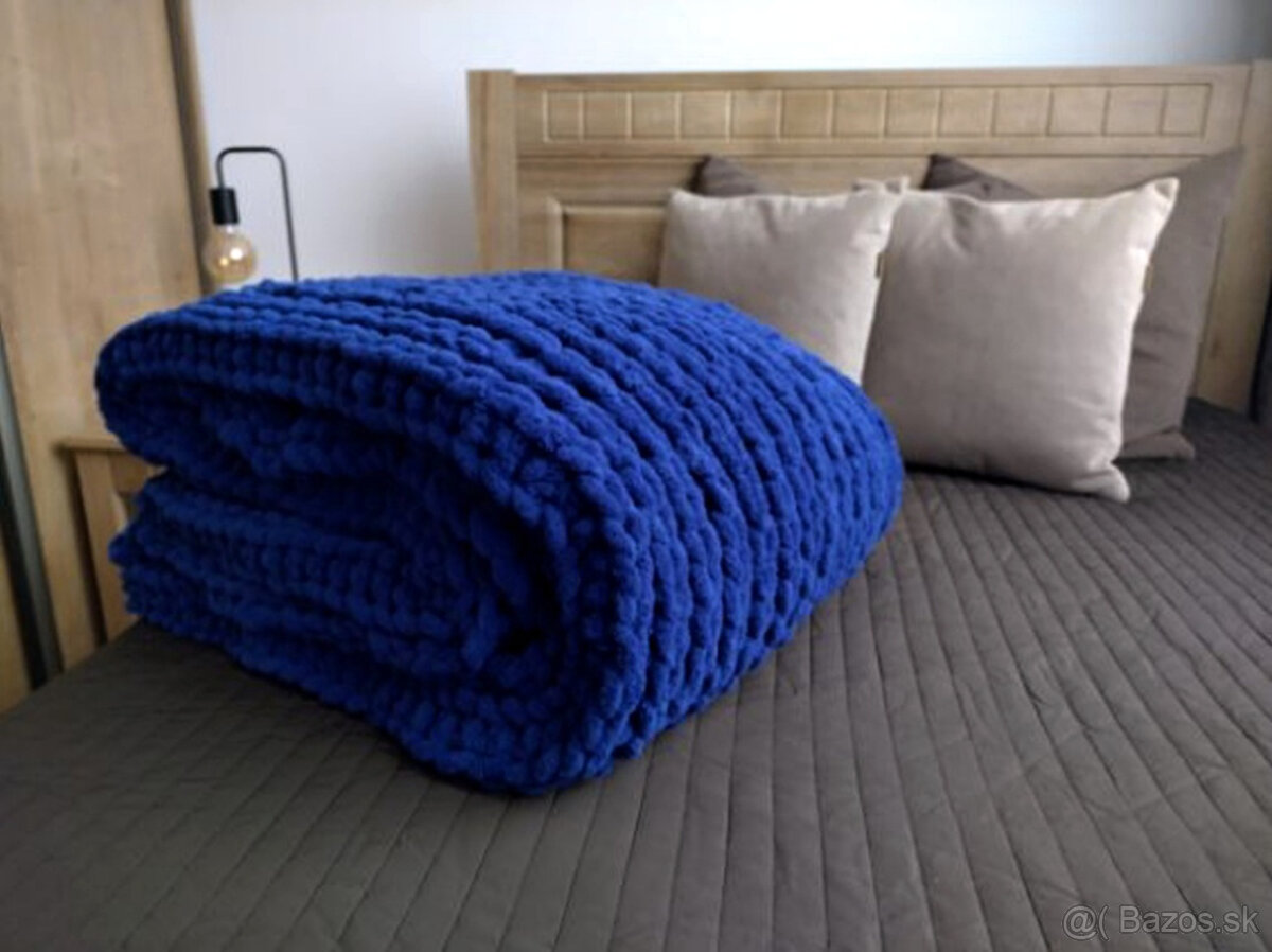 NOVA puffy deka 145/200 kralovska modra - 4