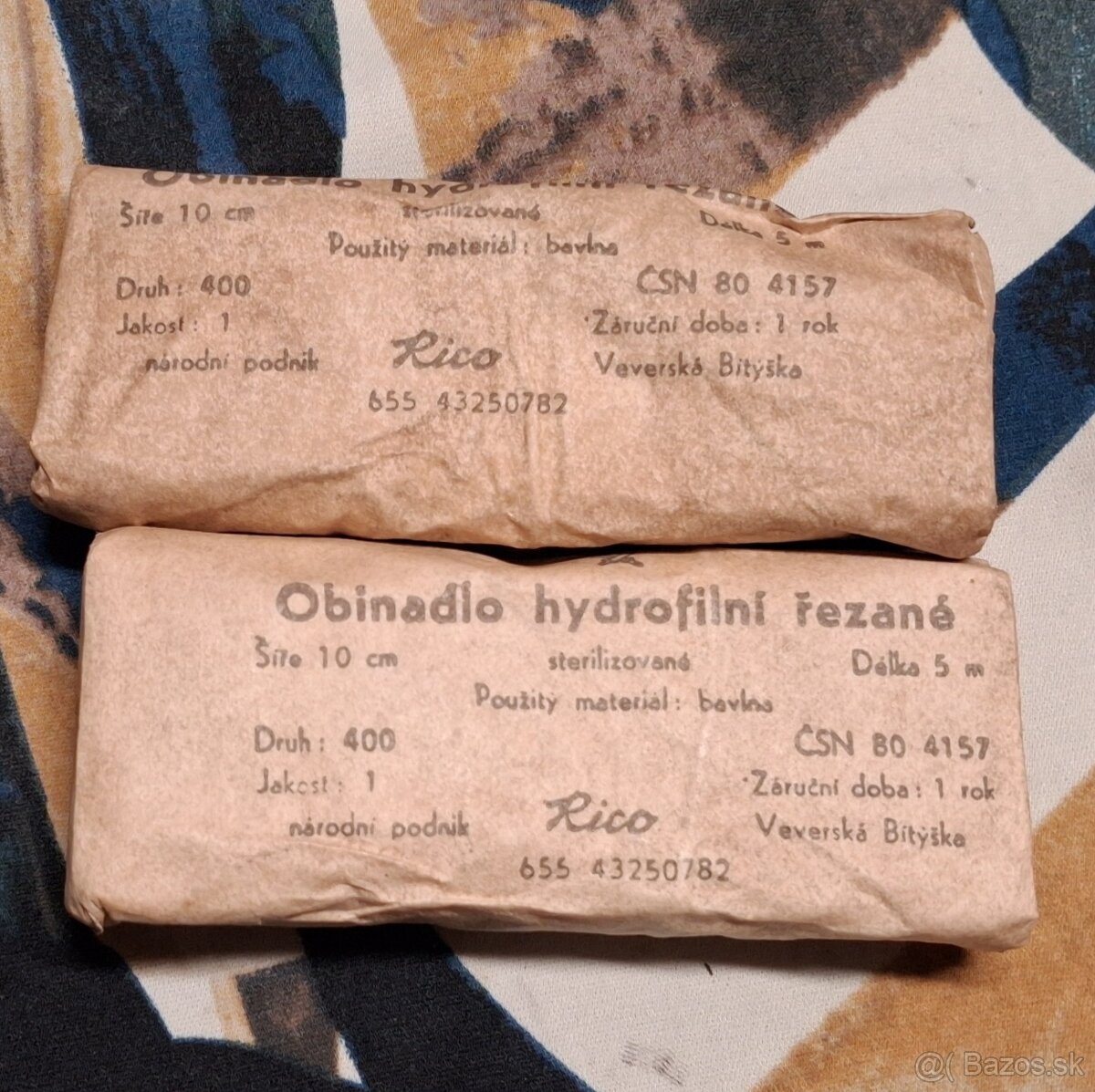 Staré vojenské obväzy - 4