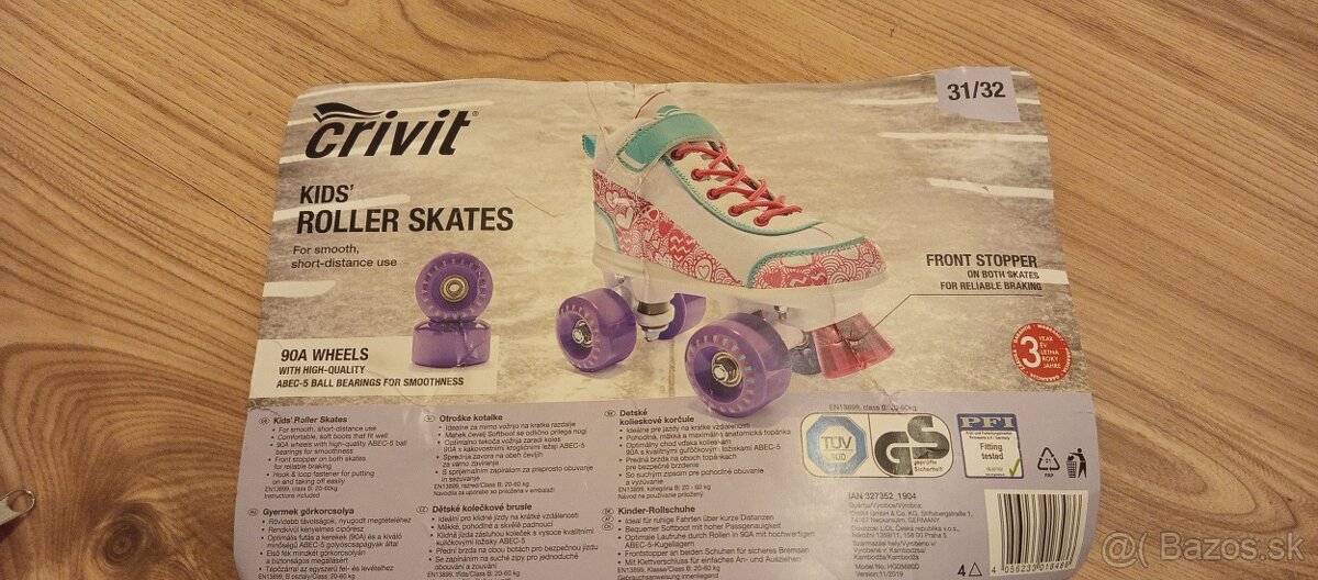 Kolieskové korčule, veľ. 31/32 - 4