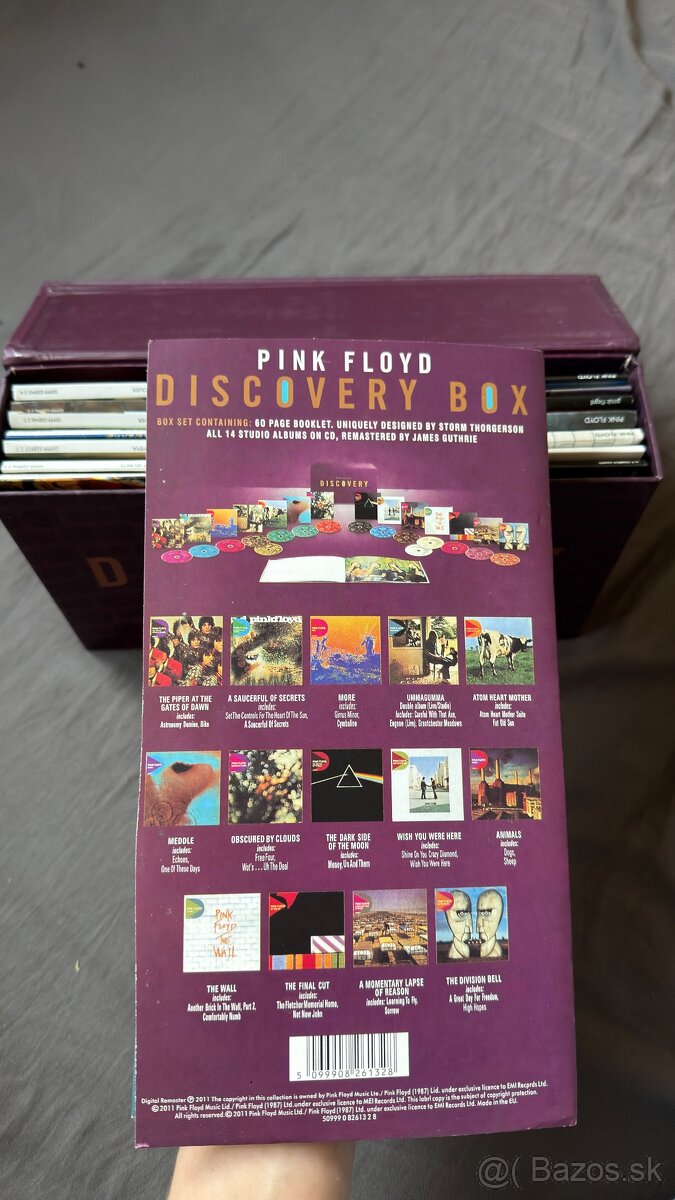 Pink Floyd – Discovery Box Set (14 CD + Kniha, TOP stav) - 4
