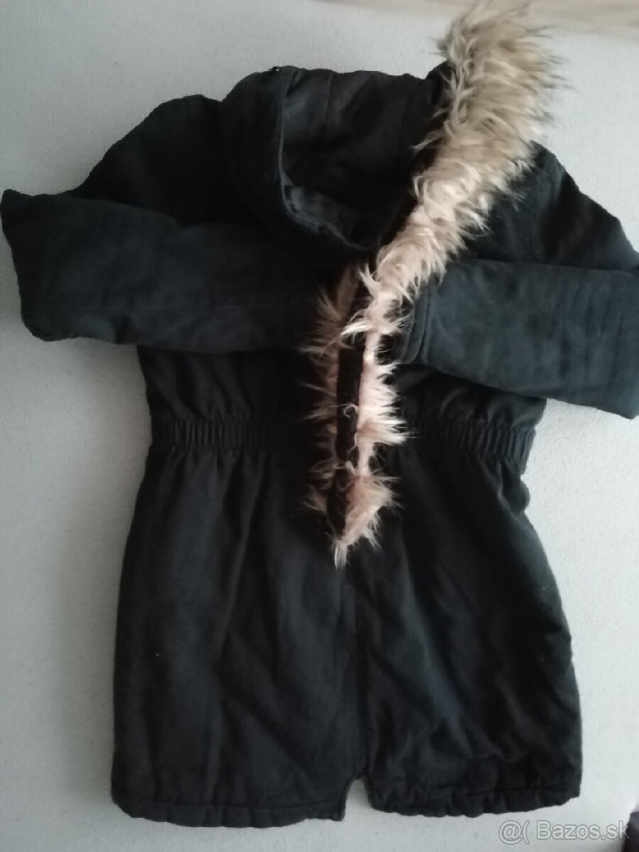 Dievčenská čierna Pepperts, zimná bunda. - 4
