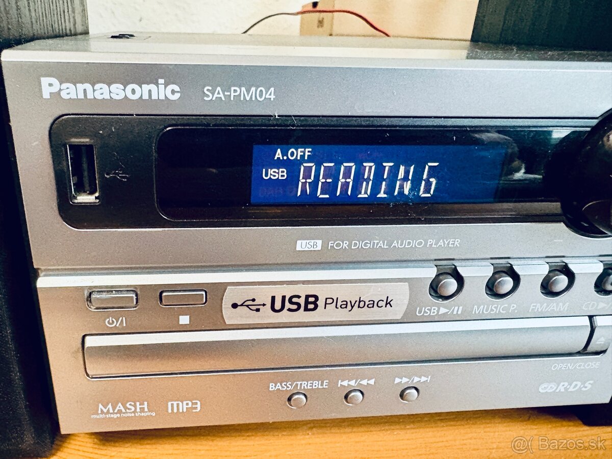 Mikrosystém Panasonic SA-PM04 - 4