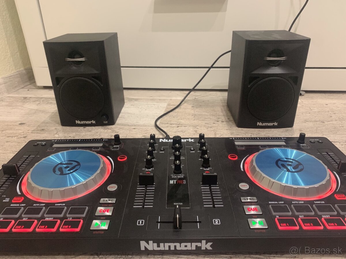 🎧 DJ SET Numark Mixtrack Pro 3 + Numark N-Wave 360 (kompletn - 4
