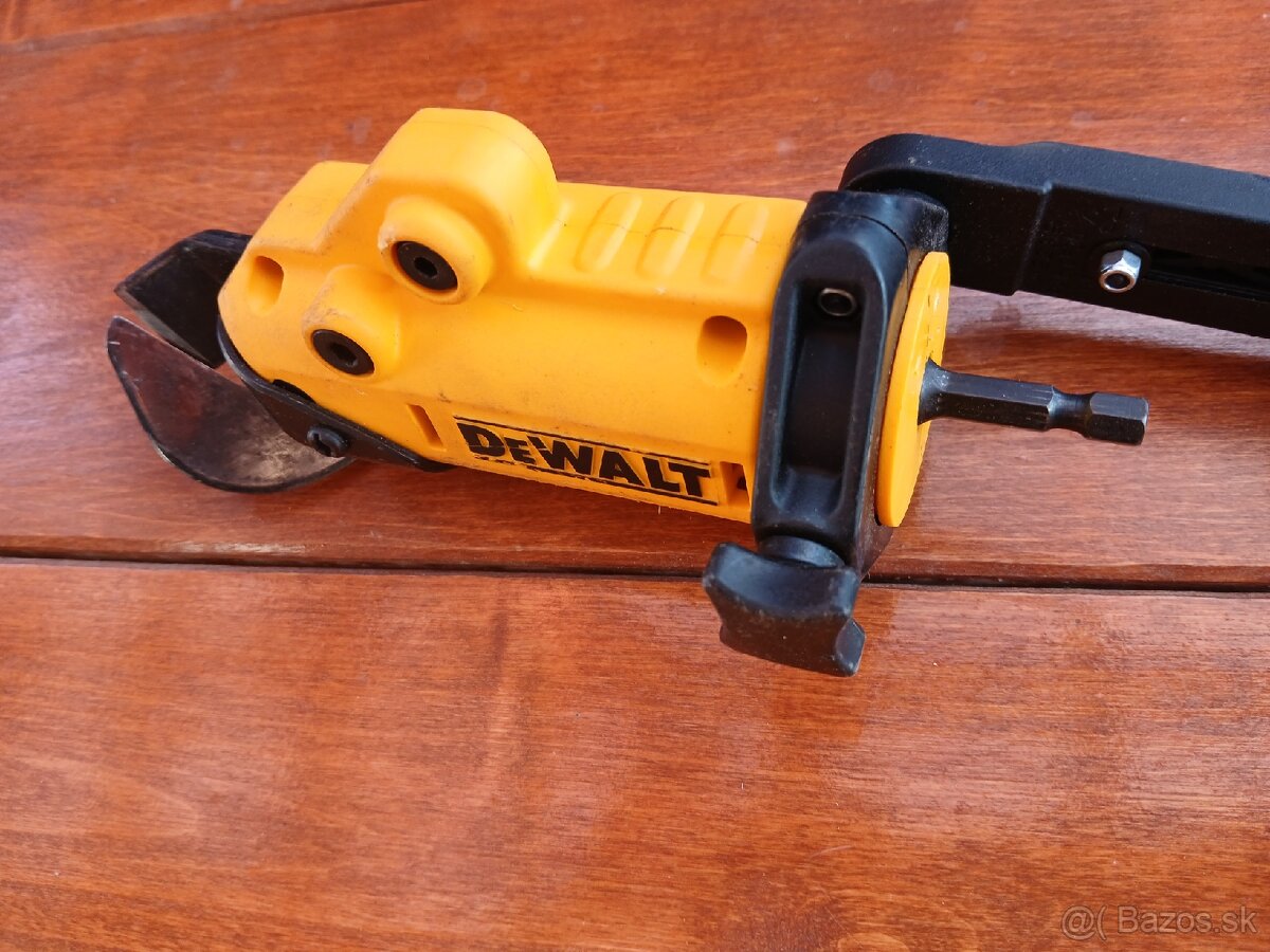 Predám nožnice na plech do vŕtačky DEWALT - 4