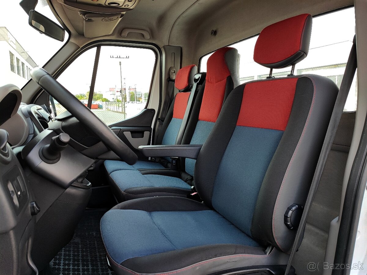 RENAULT MASTER 2.3 92KW, ODTAHOVKA 3.5t - ŘP.SK.B,TAŽNE 2.5t