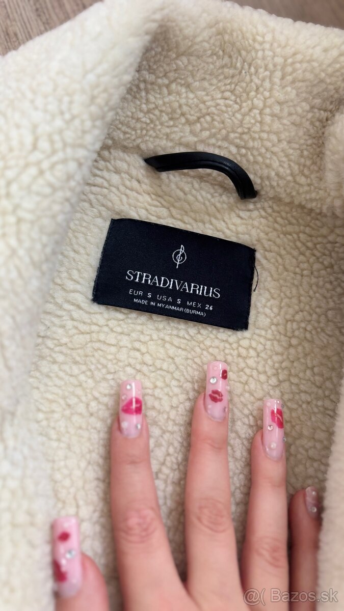 Tepla kožená bunda - XS/S - 4